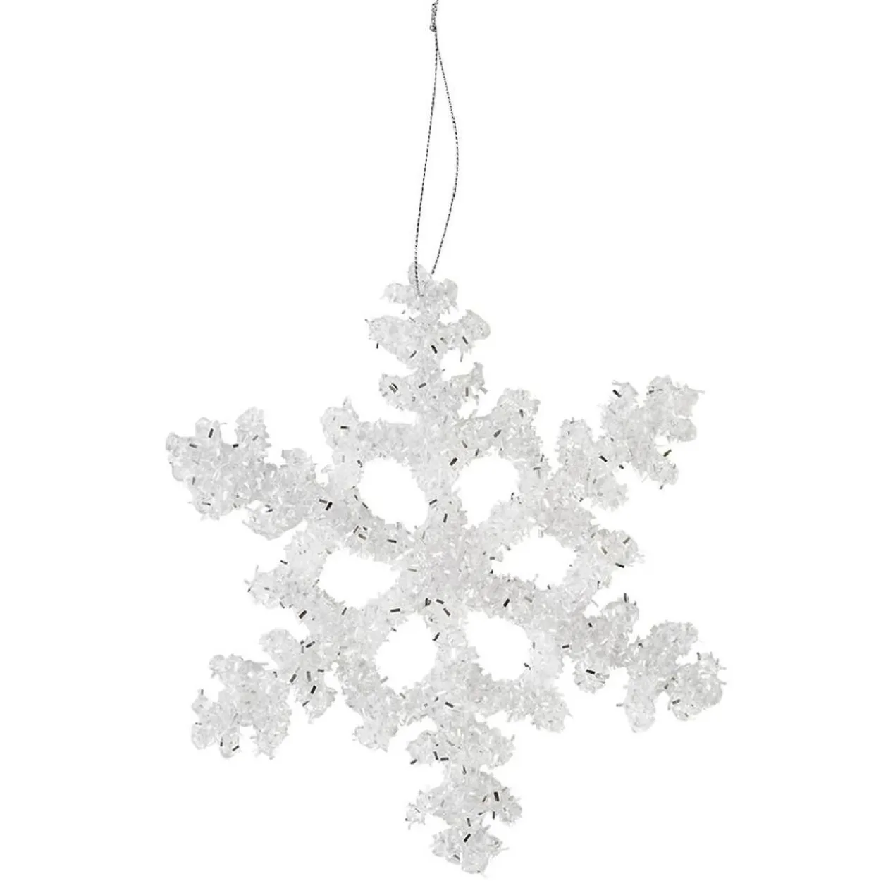 Flocon de neige à suspendre Noël Ø20 cm