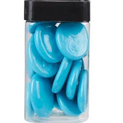 Galets décoratifs bleus