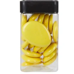 Galets décoratifs jaunes