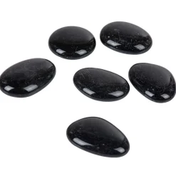 Galets décoratifs noires