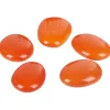Galets décoratifs oranges