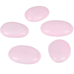 Galets décoratifs roses clair