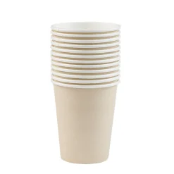 Gobelet blanc lin en carton 25 cl x12