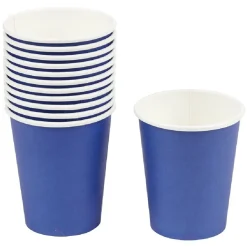 Gobelet en carton bleu 25cl x12