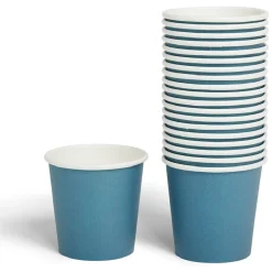 Gobelet en carton 36cl Bleu canard x20