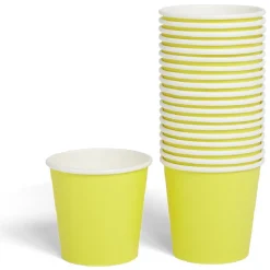 Gobelet en carton 36cl Jaune x20