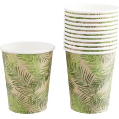 Gobelet en carton décor nature 24 cl x20