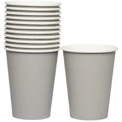 Gobelet en carton gris 36 cl x12