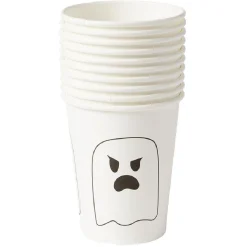 Gobelet en carton motif fantôme 25cl x10