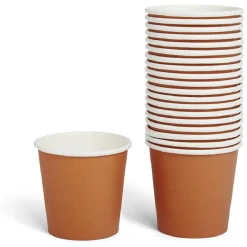 Gobelet en carton orange 12cl x20