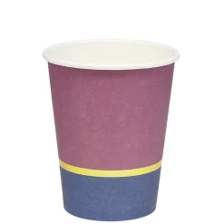 Gobelet en carton Party rose et bleu x 8