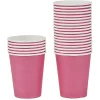 Gobelet en carton rose fuchsia x25