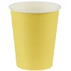 Gobelet jaune en carton 25 cl x12