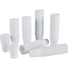 Gobelet plastique uni blanc x300