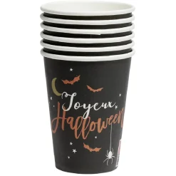 Gobelets Halloween x8