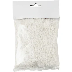 Gravier décoratif blanc pour village de Noël 400 gr