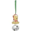 Grelot Disney Winnie L'ourson à suspendre bois Ø6xH11cm