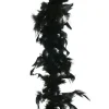 Guirlande boa noire 1.8 m
