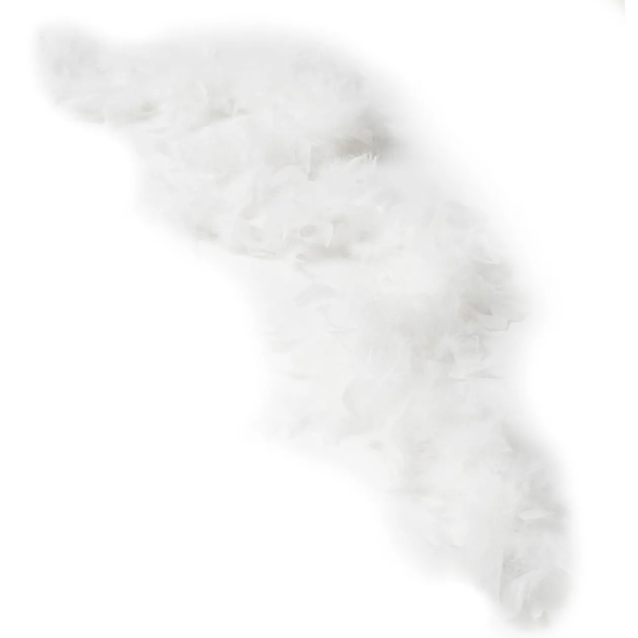 Guirlande boa plumes blanches 1,8 m