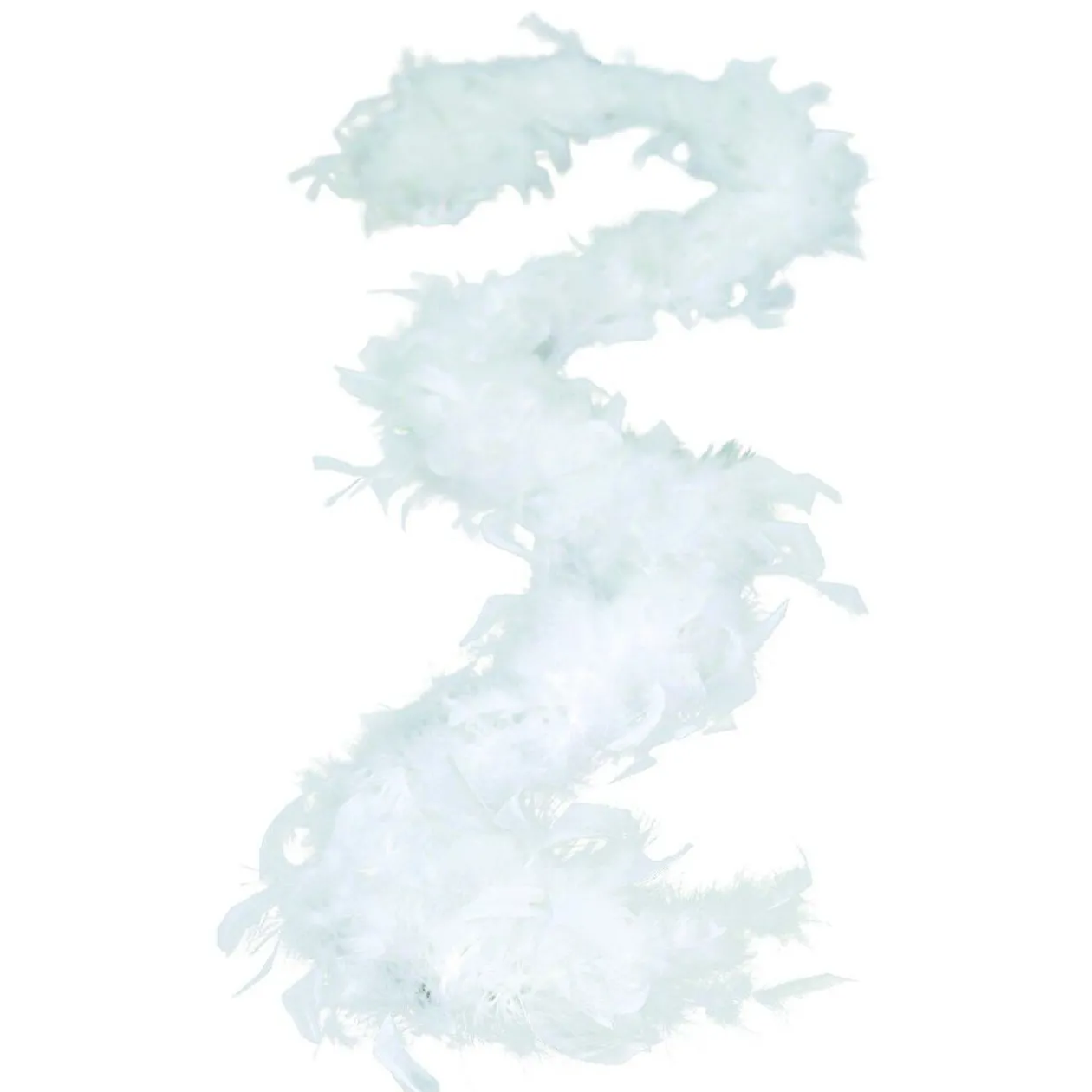 Guirlande boa plumes rouges 1,8 m