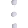Guirlande boules de neige 1.8 m
