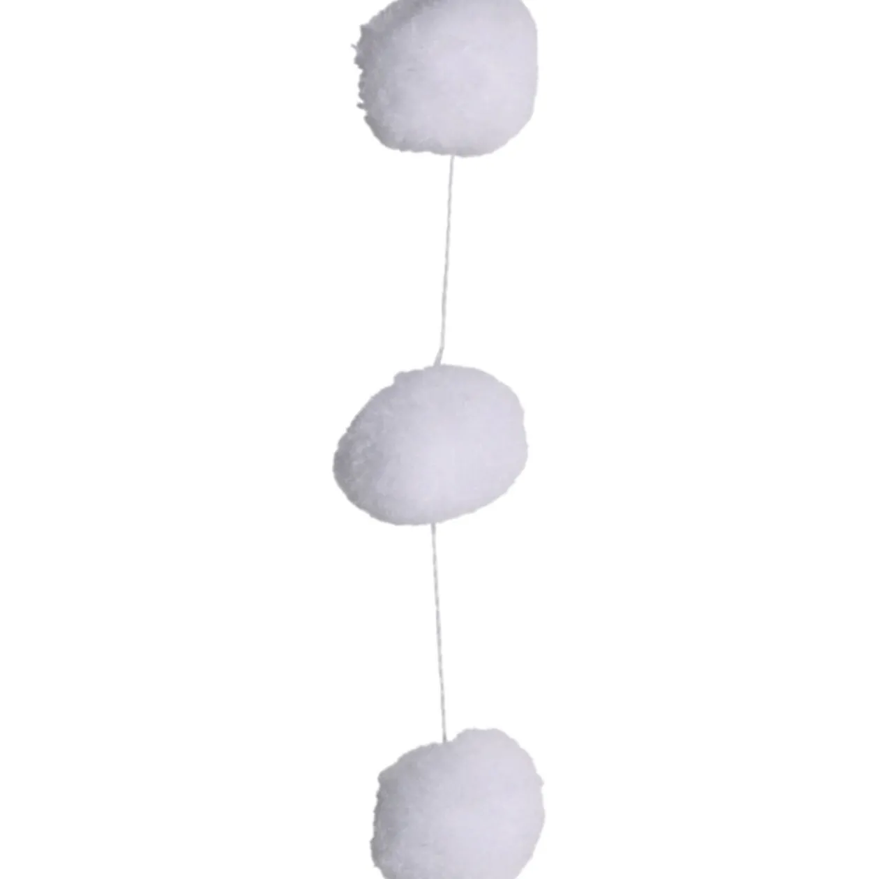 Guirlande boules de neige 1.8 m