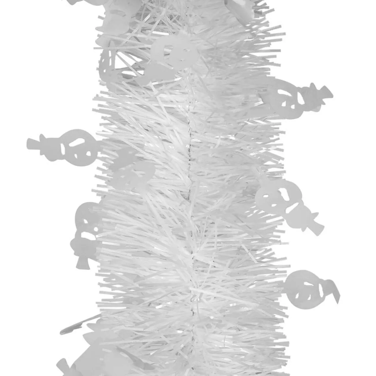 Guirlande de Noël à brins blanc scintillant L 3 m