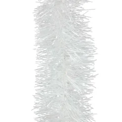 Guirlande de Noël à brins scintillants Blanc 4 m