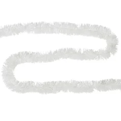 Guirlande de Noël à brins scintillants Blanc 4 m