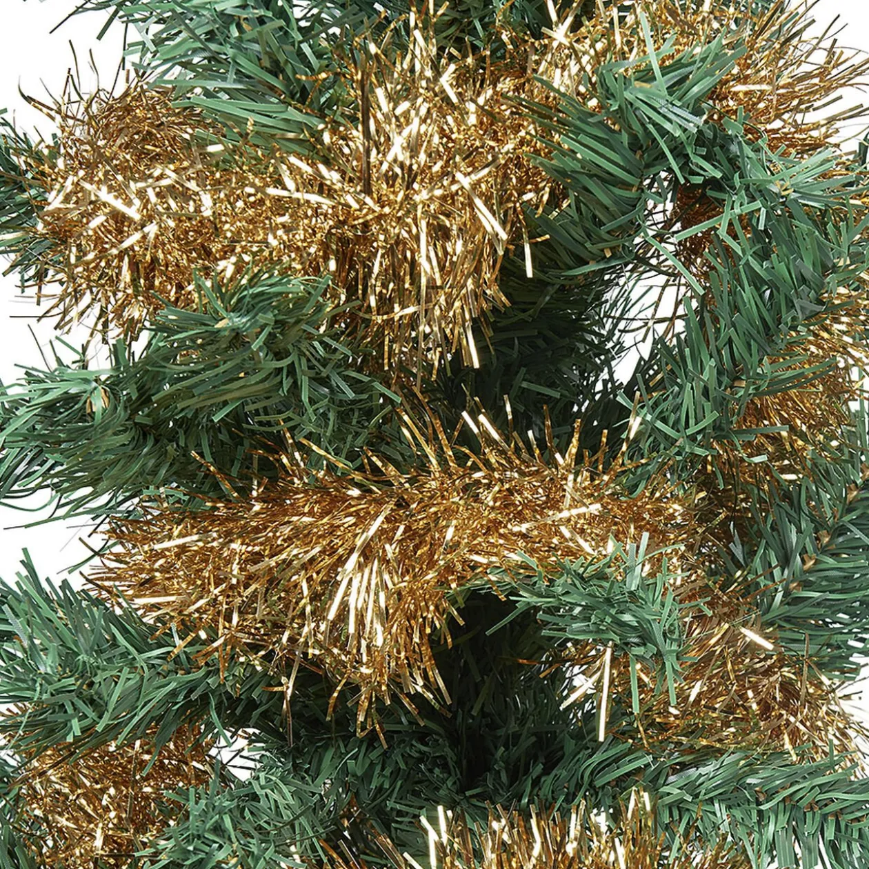 Guirlande de Noël à brins scintillants Doré 4 m