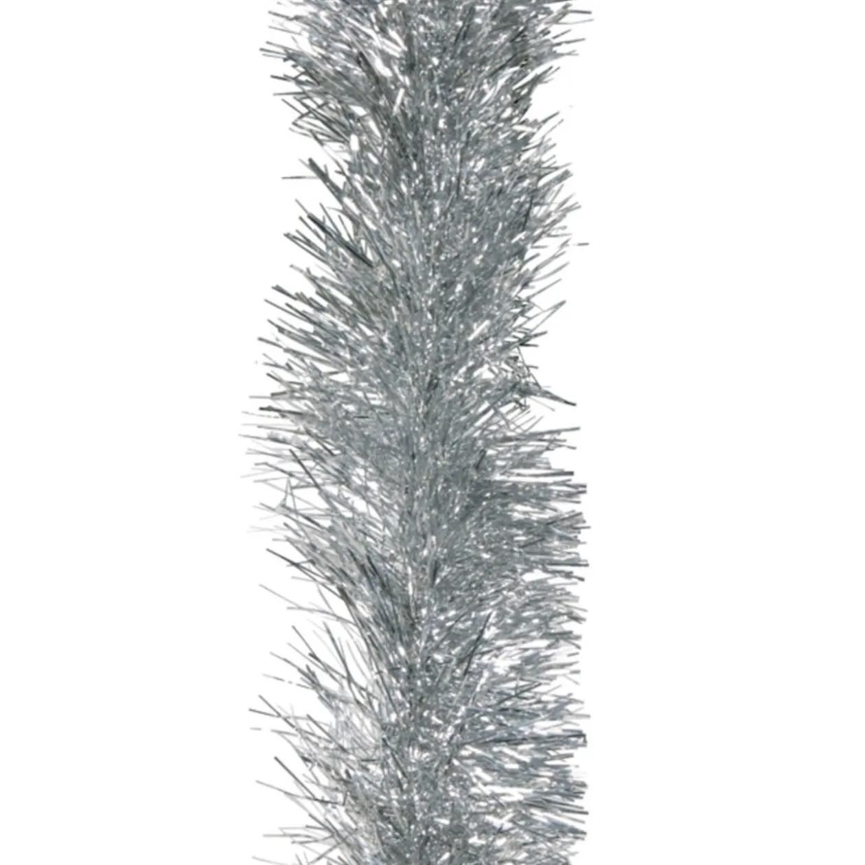 Guirlande de Noël argentée 6 m