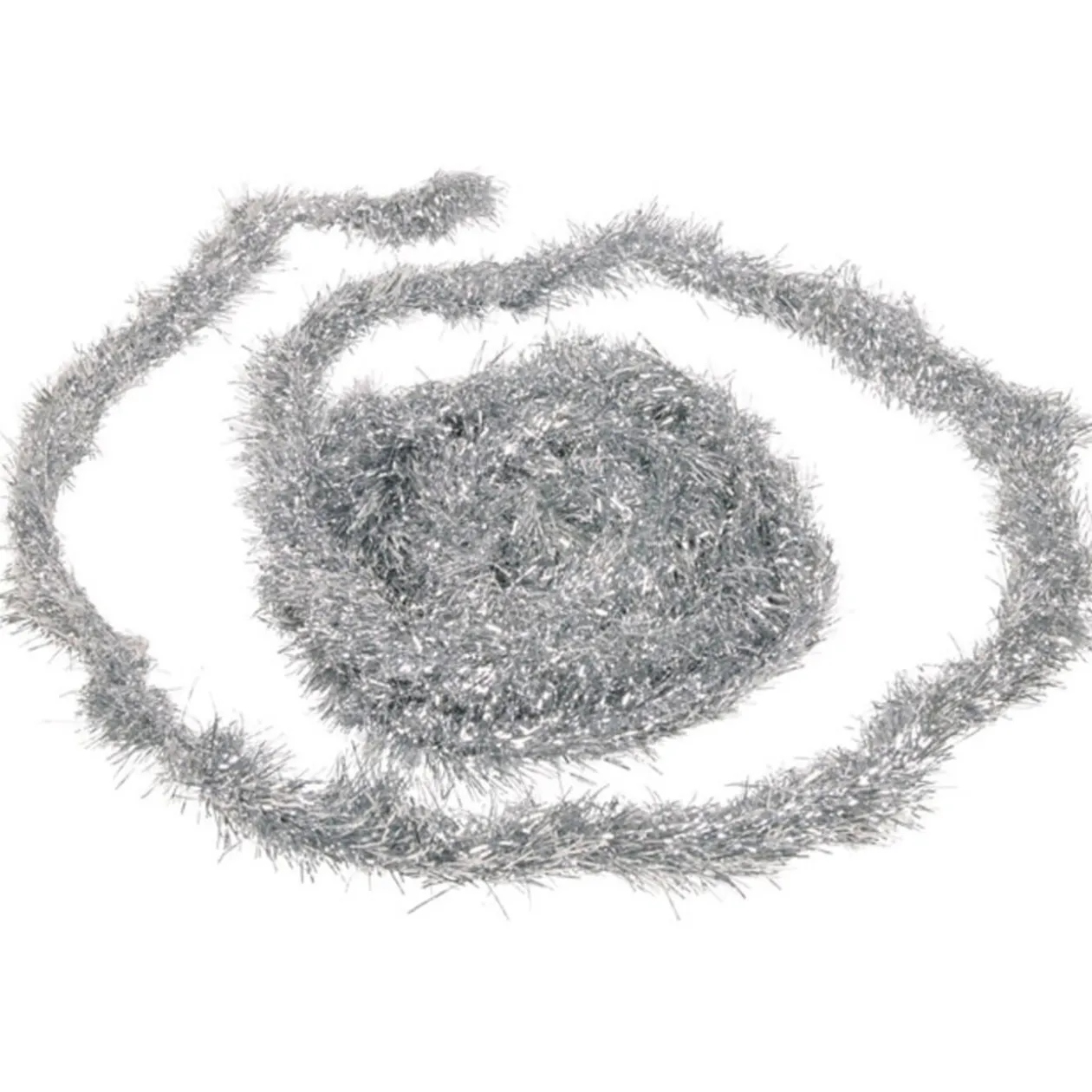 Guirlande de Noël argentée 6 m