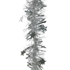 Guirlande de Noël argentée 2 m