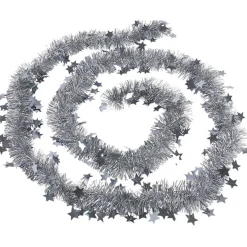 Guirlande de Noël argentée 3 m