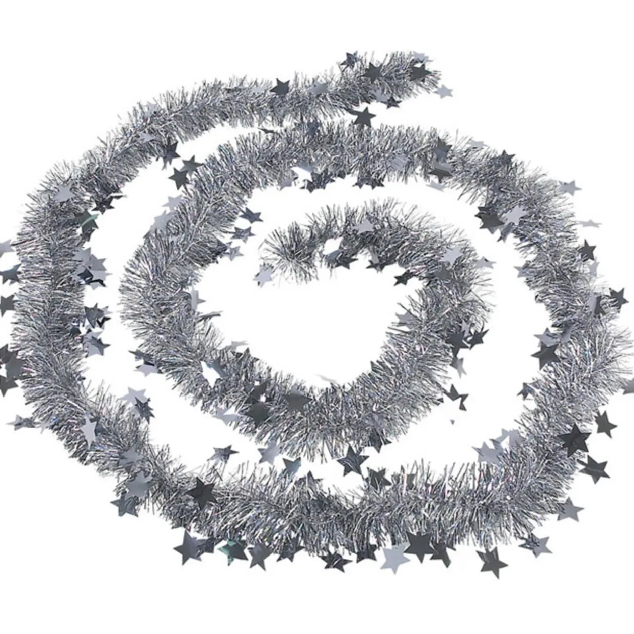 Guirlande de Noël argentée 3 m