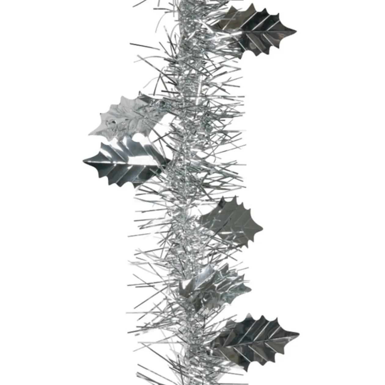 Guirlande de Noël argentée 2 m