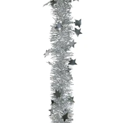 Guirlande de Noël argentée 2 m