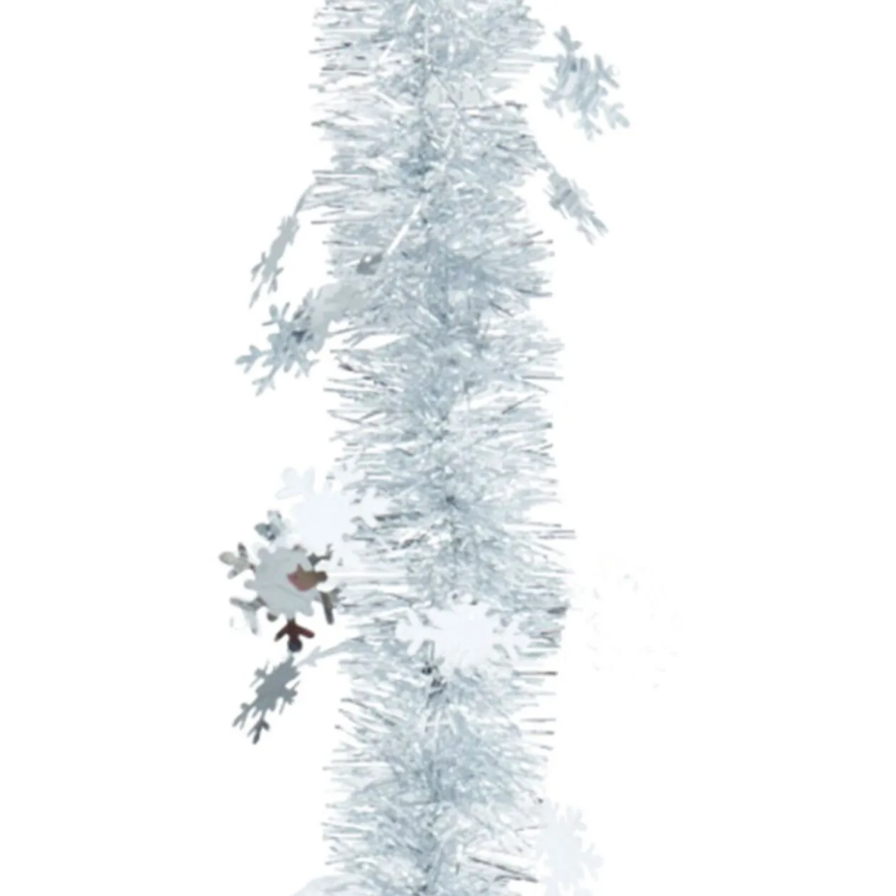 Guirlande de Noël argentée 2 m