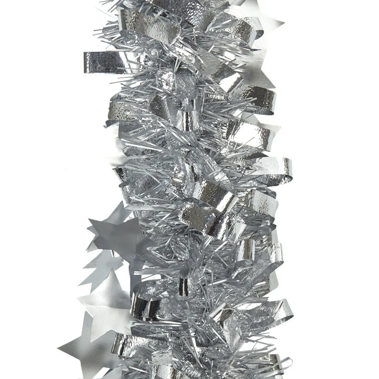 Guirlande de Noël argentée 2 m