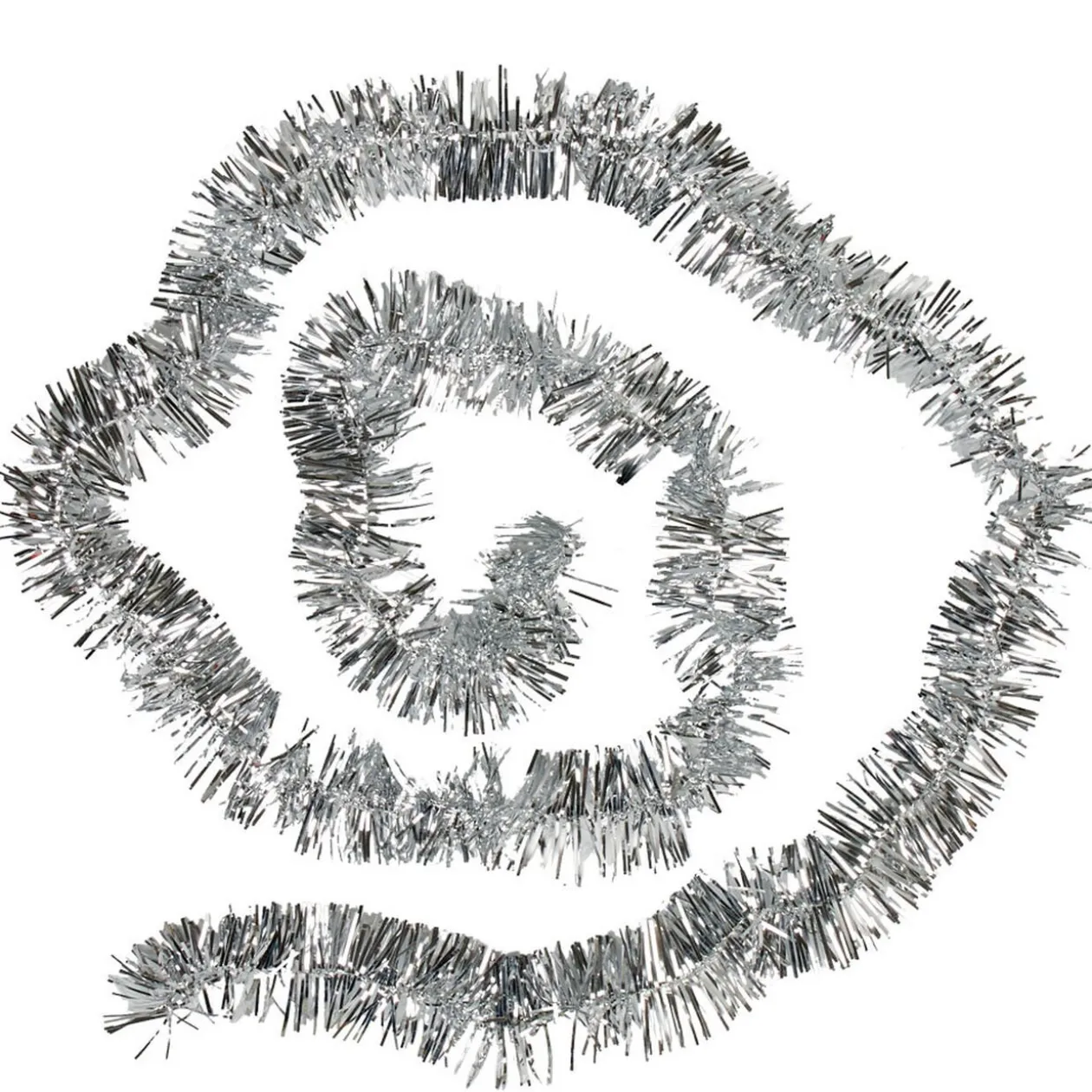 Guirlande de Noël argentée 2.5 m