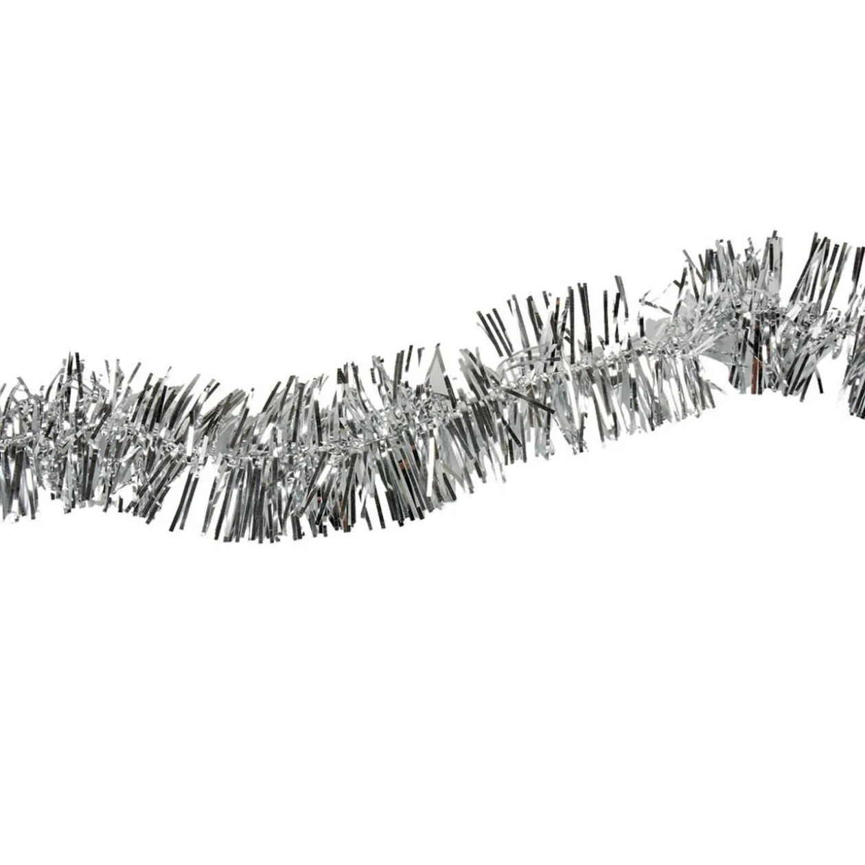 Guirlande de Noël argentée 2.5 m