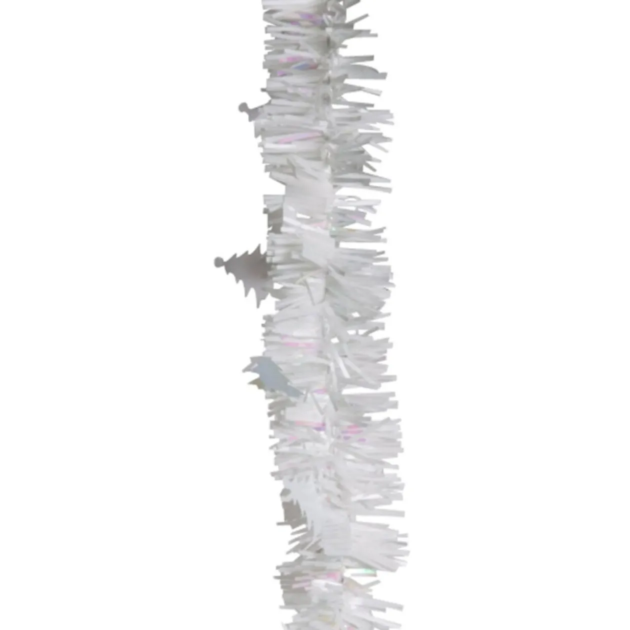 Guirlande de Noël blanche 2 m