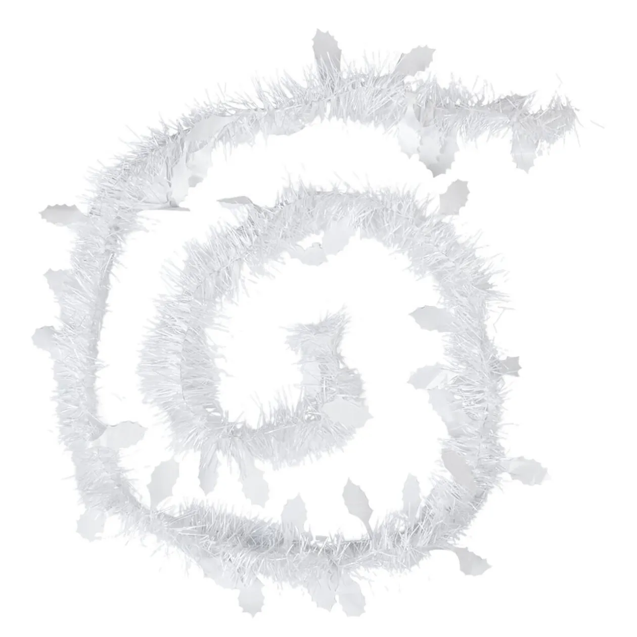 Guirlande de Noël blanche 2 m