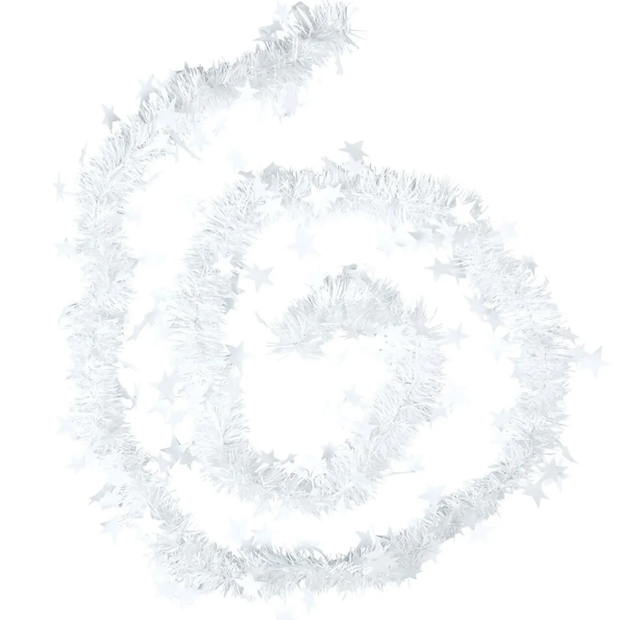 Guirlande de Noël blanche 2 m