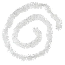Guirlande de Noël blanche 2 m