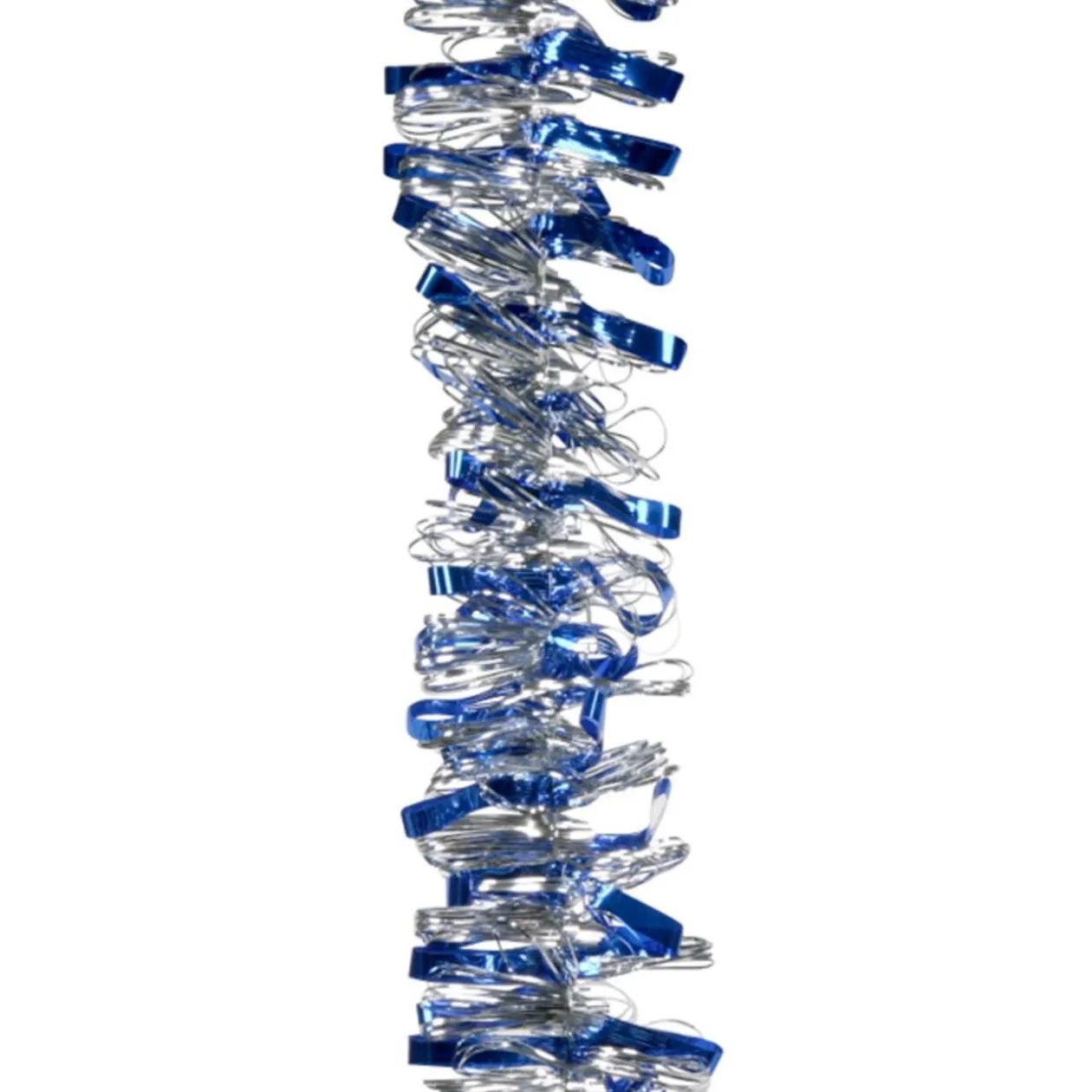 Guirlande de Noël bleue argentée 2.7 m