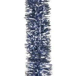 Guirlande de Noël bleue argentée 2 m