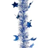 Guirlande de Noël bleue blanche 2 m