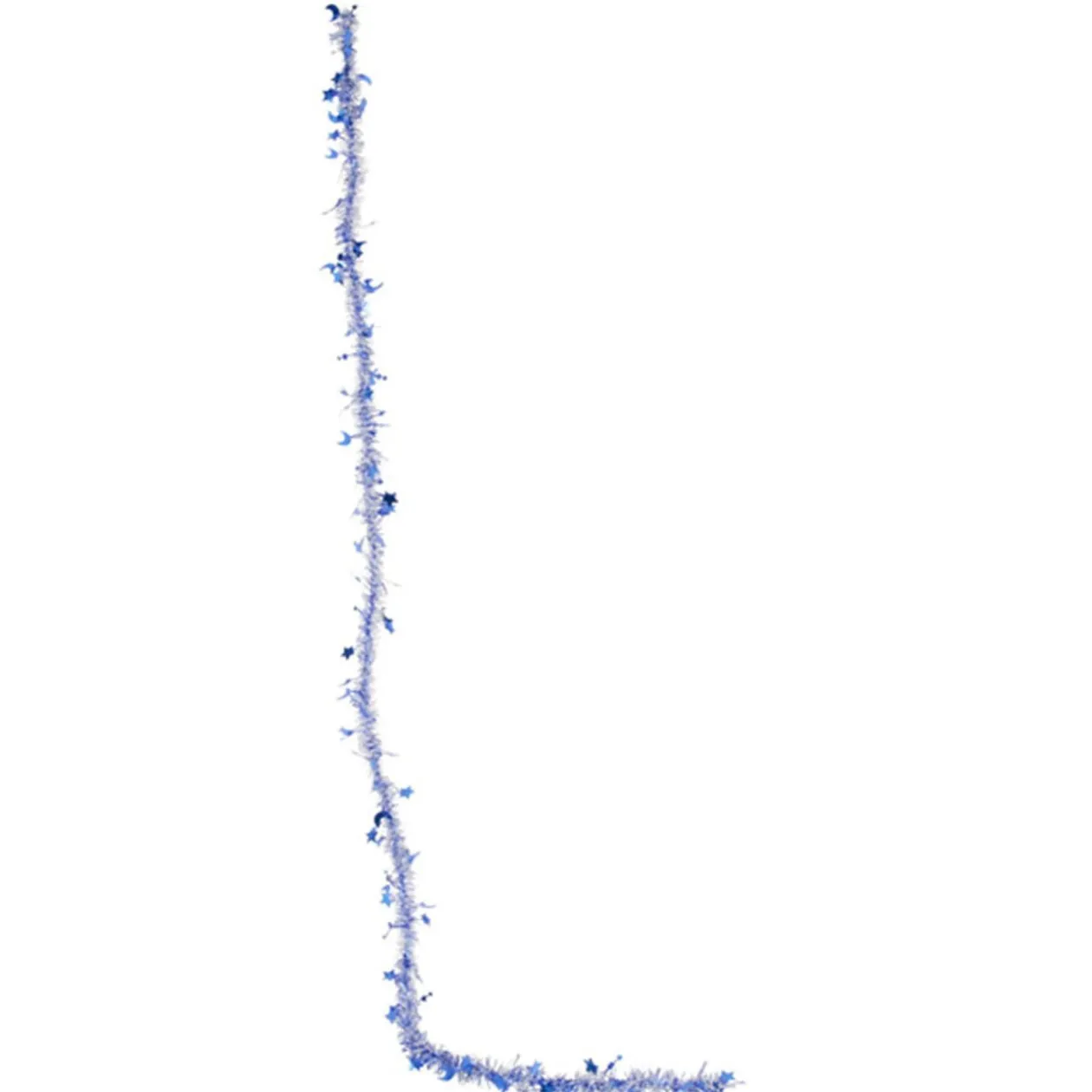 Guirlande de Noël bleue blanche 2 m