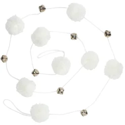 Guirlande de Noël boules et clochettes